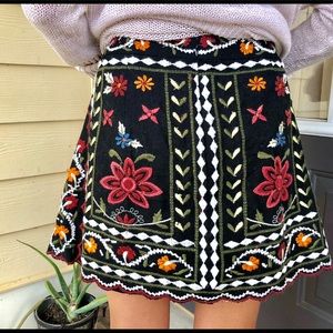 Boutique Embellished Skirt